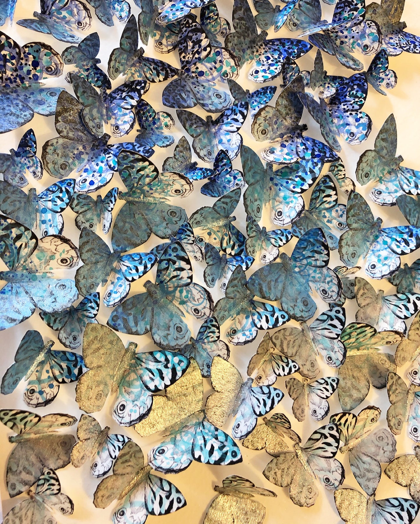 FIND YOUR WINGS AND FLY AWY - INTO THE BLUE