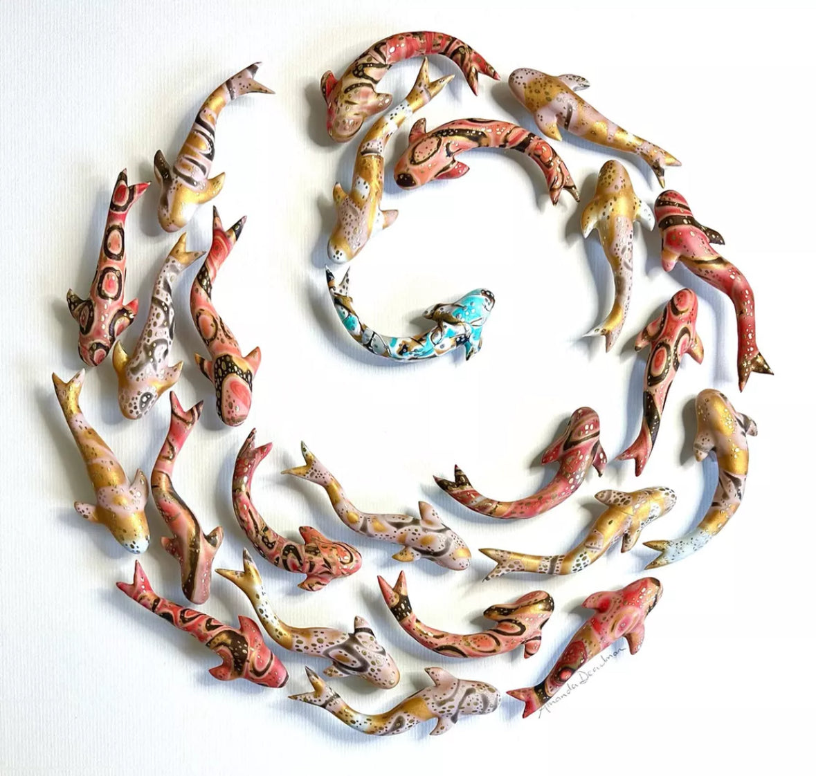 CIRCLE OF KOI - THE GOLDEN ONES